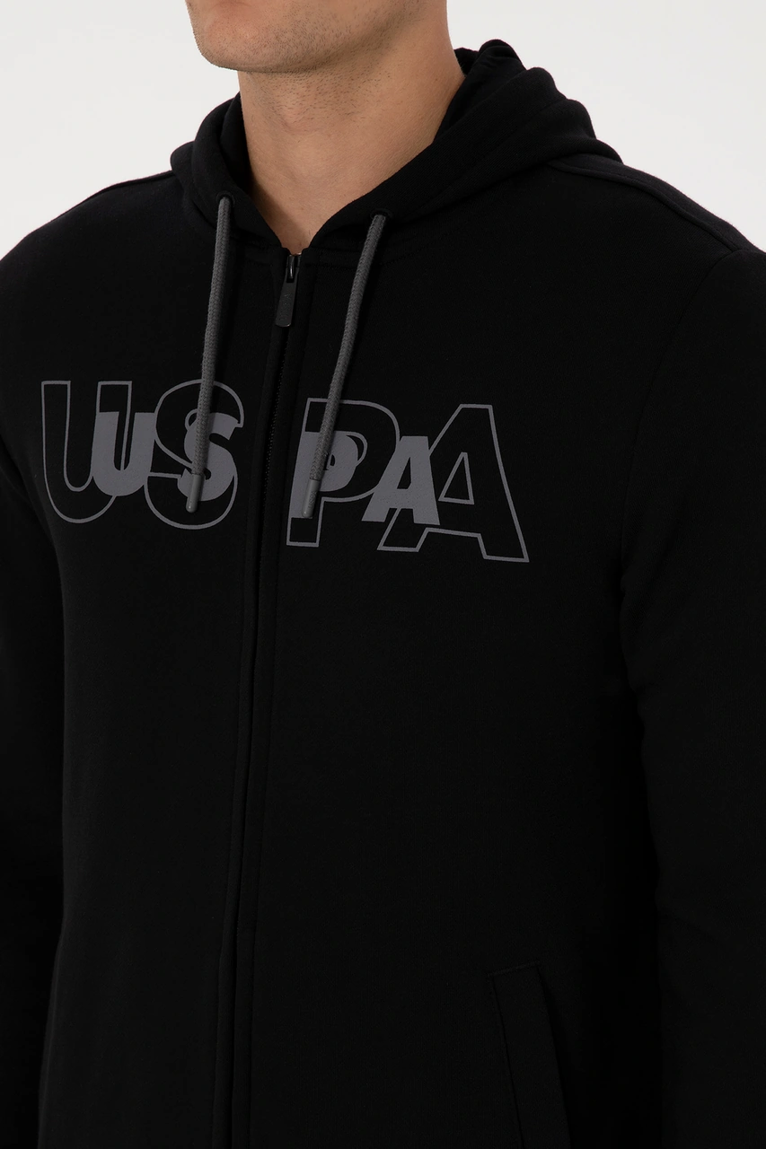 U.s. Polo Assn. Erkek Siyah Hırka Örme 50316355-vr046 Siyah
