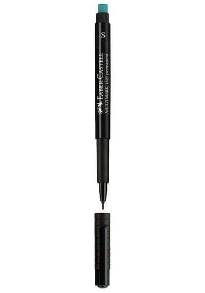 Faber Castell S Permanent Siyah Asetat Kalem 10'lu Paket Diğer