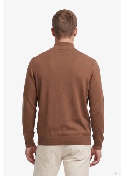 Nautica Erkek Kahverengi Regular Fit Triko-24679