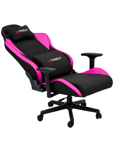 Valor Model 180 Yatan, Kumaş Oyuncu Koltuğu Pembe