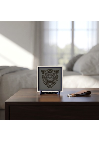 Modern Kaplan Tasarımlı Dekoratif Parça, Ev Ve Ofisiniz İçin Güçlü Bir Dokunuş 10x10 Cm