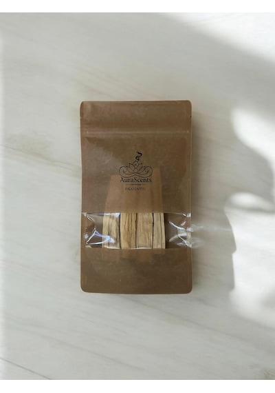 Palo Santo Tütsüsü- Sertifikalı, Yüksek Reçineli, Doğal Kokulu Ağaç Çubukları - Ruhsal Arınma,