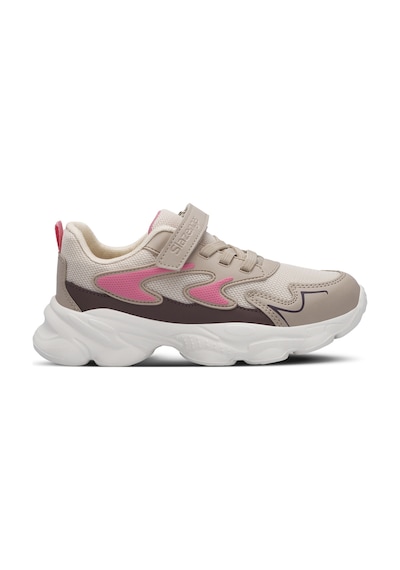 Slazenger PARIS Çocuk Cırt Cırtlı Bej Sneaker