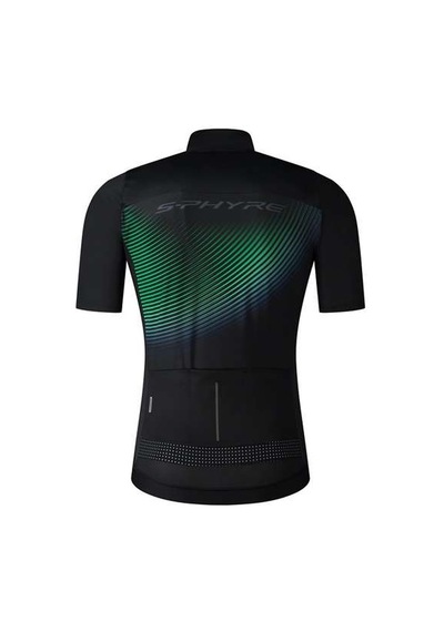 Shimano S-phyre Kadın Kısa Kol Wind Ceket Siyah-yeşil M