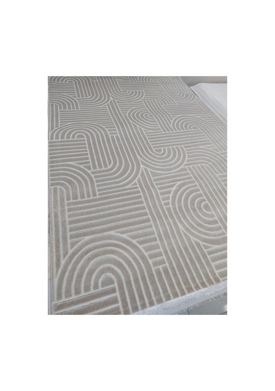 Duru Halı Viona Serisi Akrilik İplik Dokuma 160x230 4m2 Halı Bej