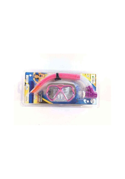 Kervansanal Maske Şnorkel Seti - 2363A-Pembe