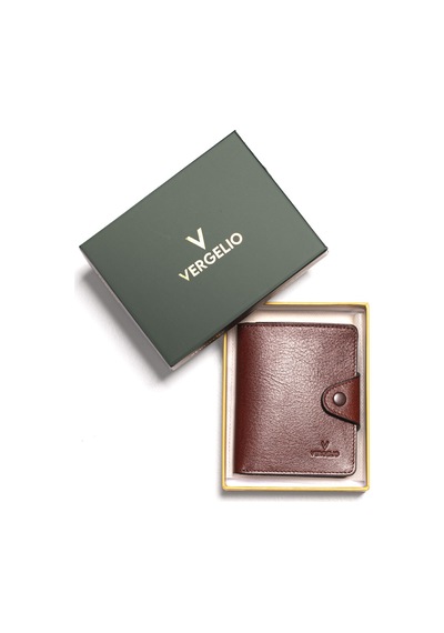 Coffee Braun Cüzdan & Kartlık Erkek 866 Vergelio Purse Matte Crystal Wallet Card Holder Coffee Braun