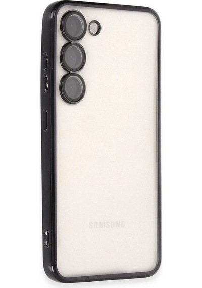 Samsung Galaxy S23 Kılıf Razer Lensli Silikon - Siyah