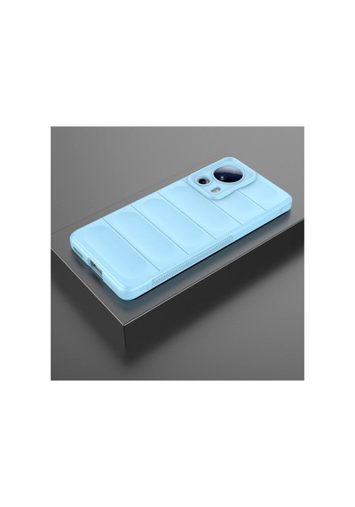 Newface - 455 - Xiaomi Mi 13 Lite Kılıf Optimum Silikon - - Csmo-tex - Sky Blue