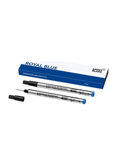 Montblanc 2'li Rollerball Legrand Yedeği Fine Royal Blue 128227