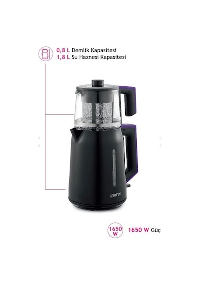 Altus AL 789 CM Çay Makinesi Siyah