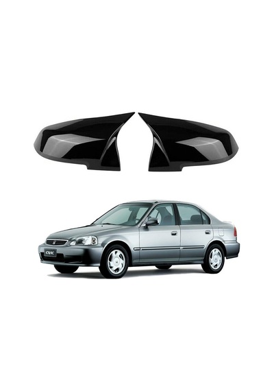 Honda Civic 96-200 Araca Özel Batman Yarasa Ayna Kapağı Pianoblac