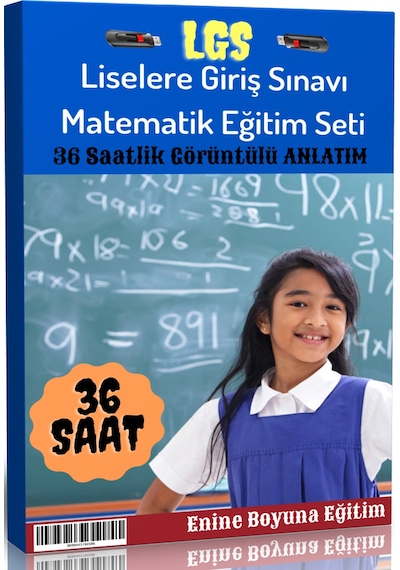 LGS Görüntülü Matematik Eğitim Seti 36 Saatlik Özel Anlatım