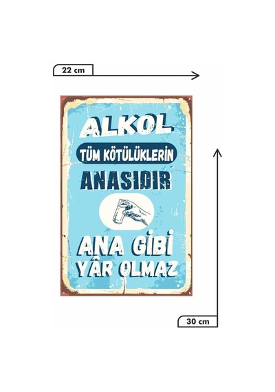 Ahşap Mdf Ana Gibi Yar Olmaz Tasarımlı Tablo Drtr0111