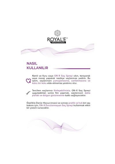 Royale Professional Bakım Etkili Besleyici Saç Parfümü 250 Ml + Argan Keratin Şampuan 500 Ml