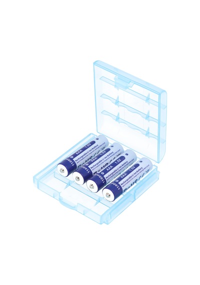 4x Aaa 1.5v 1100mwh Tipik Olarak 700mah Lityum İyon Pil, Yalnızca Özel Bir Şarj Cihazıyla Şarj Edilebilir