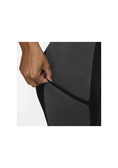 Nike Pro Dri-fit High-waisted Pockets 7/8 Training Kadın Tayt Siyah