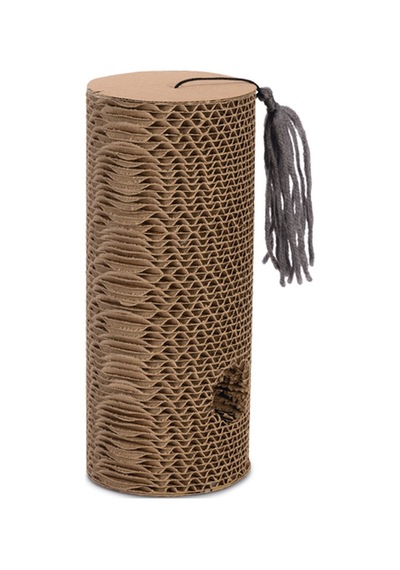 Hnrlıshp Beeztees Kedi Oyuncağı, Karton Silindir Ve Püskül, 23x10x10cm