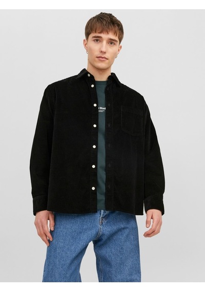 Jack & Jones Jack&jones Oversize Siyah Erkek Gömlek 12239321 001