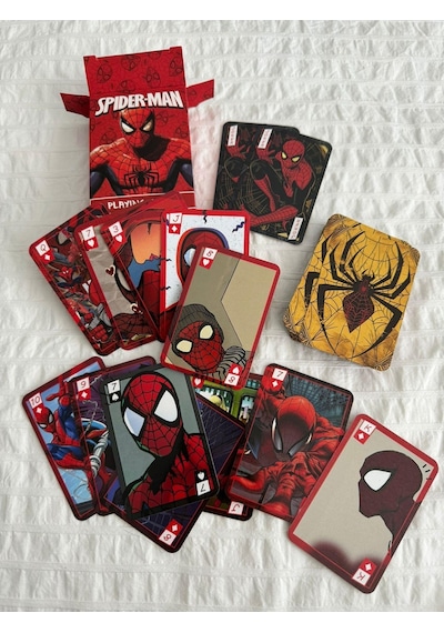 Spiderman İskambil Kartları