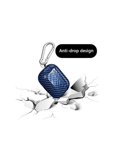 Ally Carbon Case Apple Uyumlu AirPods Pro Carbon Fiber Silikon Kilif 119943184 - Renk / Siyah
