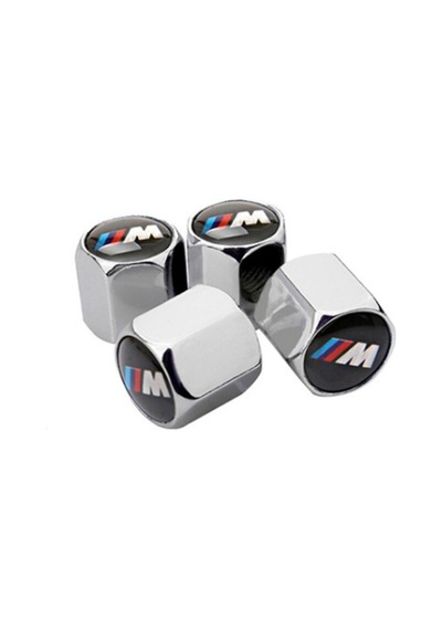 Bmw 3m Logolu Paslanmaz Çelik Sibop Ve Anahatarlık Seti Krom Renk