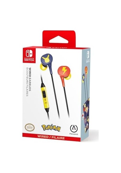 Switch İçin Kablolu Kulaklıklar - Pikachu 50 x 22