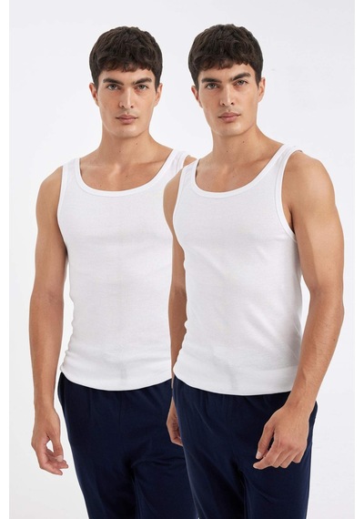 DeFacto Slim Fit Dar Kesim Ribana 2'li Atlet Y9056AZ24SPWT34