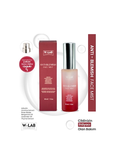 W-Lab Cosmetics Anti-blemish Face Mist 30 Ml