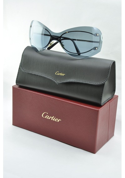 Cartier Pasha F Bz Nc Blue Sılver Mavi Gümüş Güneş Gözlüğü