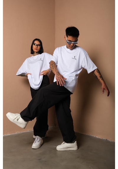 Technomonkey Unisex Beyaz Oversize Consciousness Bilinç Baskılı Techno T-shirt Technomonkey Unisex Beyaz Oversize Consciousness Bilinç Baskılı Techno T-shirt