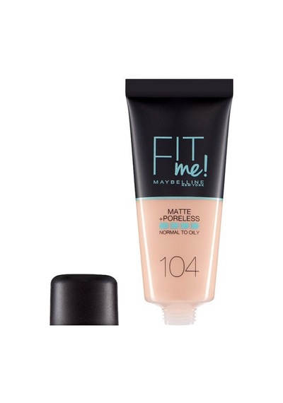 Maybelline New York Fit Me Matte Poreless Fondöten 104 Soft Ivory