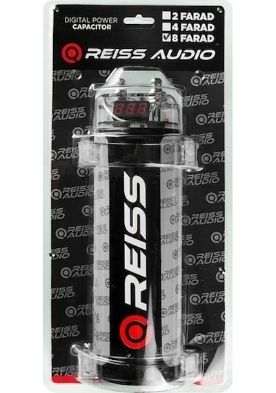 Reiss Kapasitör 8 Farad - 12v 8 Farad Capacitor - Amfi Kapasitör Kalite Arayanlara