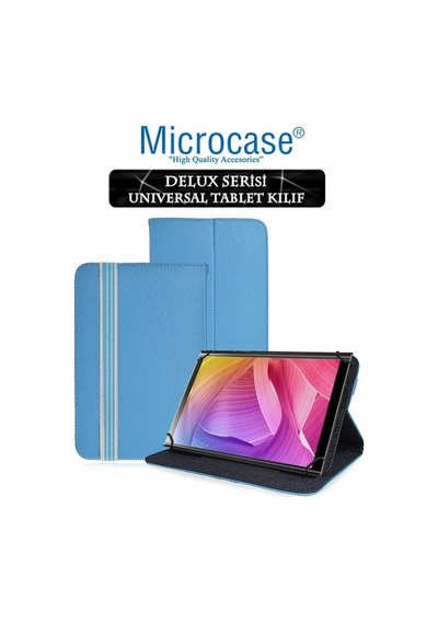 Philips Uyumlu M10 10.1 Tablet Delüx Serisi Universal Standlı Deri Kılıf