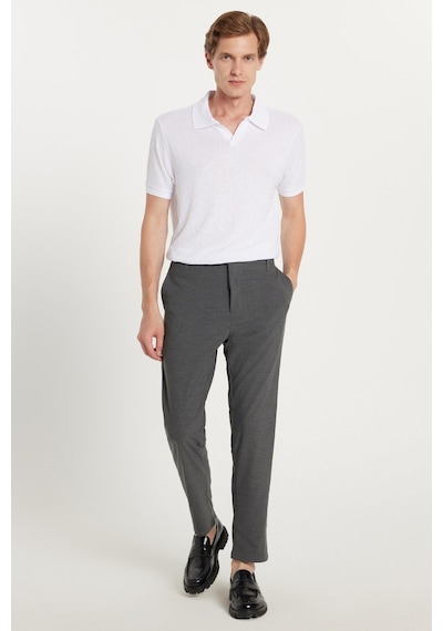 Tudors Erkek Slim Fit Dar Kesim Esnek Yan Cepli Bilek Boy Canvas Kesim Koyu Gri Pantolon-34762 Koyu Gri Tudors Erkek Slim Fit Dar Kesim Esnek Yan Cepli Bilek Boy Canvas Kesim Koyu Gri Pantolon-34762 Koyu Gri