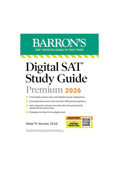 Digital Sat Study Guide Premium, 2026 Ciltli Barron's