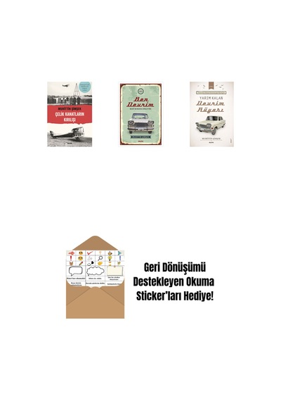 Çelik Kanatların Kırılışı + Ben Devrim + Yarım Kalan Devrim Rüyası + Okuma Sticker'ları