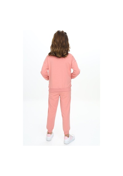 Toontoy Kids Toontoy Kız Çocuk Damla Nakışlı Eşofman Takım Koyu Pudra Toontoy Kids Toontoy Kız Çocuk Damla Nakışlı Eşofman Takım Koyu Pudra