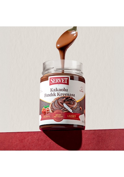 Servet Şekeri Meyveden Kakaolu Fındık Kreması 315g