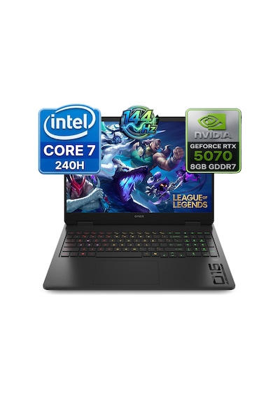 HP OMEN 16-AM0048NT CD8M6EA005 Core 7 240H 40 GB 1 TB SSD 8 GB RTX5070 16" Free Dos Dizüstü Bilgisayar