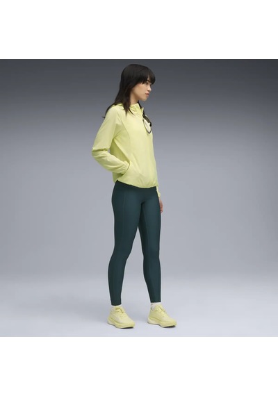 Puma Run Velocıty Woven Jacket W Sarı Kadın Fermuarlı Üst