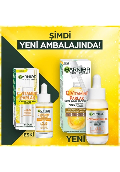 C Vitamini Parlak Süper Aydınlatıcı Serum 30 Ml & C Vitamini Parlak Aydınlatıcı Göz Kremi Cilt Bakım Seti