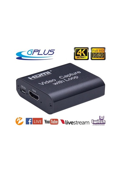 Gplus 4Kvc300 4K Hdmı Video Capture Ps4 Xbox Video Yakalama