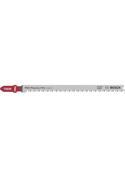X Pro Plastics Pvc Clean T302h Dekupaj Testere Bıçağı Plastik Plastik Uzunluk 132 Mm Profesyonel Aksesuar Dekupaj Te