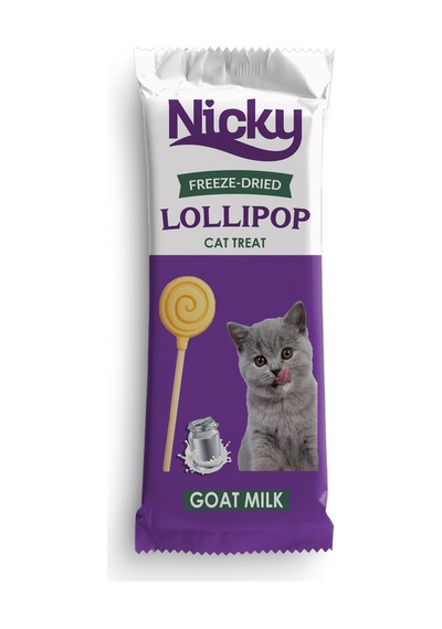 Lolipop 1,4 Gr Tavuk-kedi Çimi 15 Adet +keçi Sütü 15 Adet +balkabaklı 15 Adet - 45 Adet