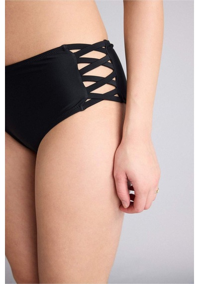 Defacto Regular Fıt Siyah Bikini Alt G4634ax26smbk81 Siyah-bk81
