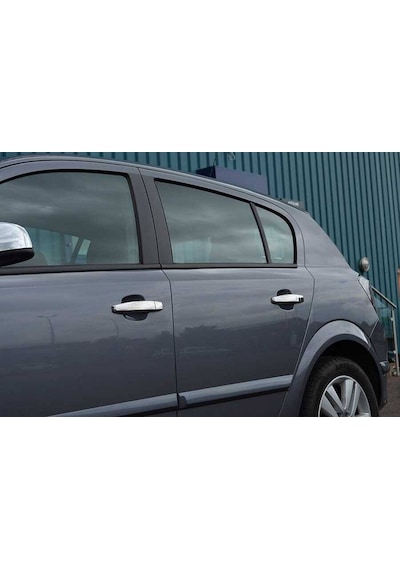 Opel Astra H Hb Krom Kapı Kolu 4 Kapı Desenli 2004-2013   Arası