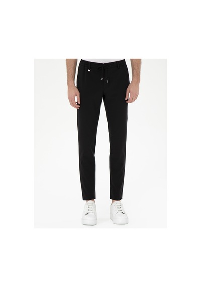 Pierre Cardin Erkek Slim Fit Düz Pantolon 2163496 Siyah