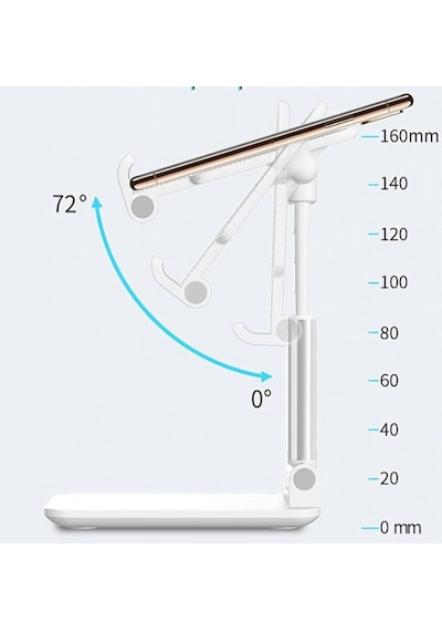 Katlanabilir Masaüstü Telefon Tutucu Stand Go53/05103 1 Adet