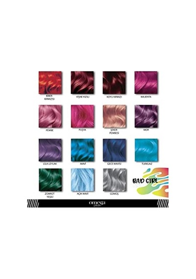 Omega Plus Bad Girl Biber Kirmizi Amonyaksiz 200ml